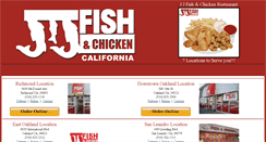 Desktop Screenshot of jjfishca.com